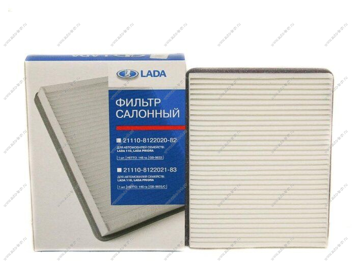 Фильтр салона ВАЗ-2110/2170 (в уп.АвтоВАЗ) АвтоВАЗ LADA 21110812202082