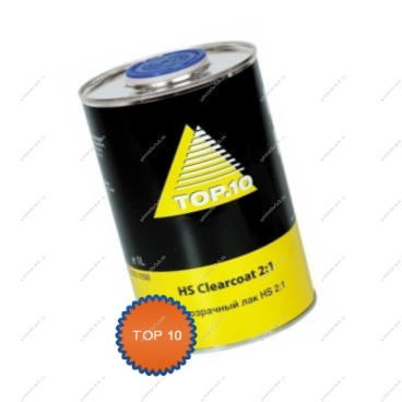 Лак Clearcoat MS 2+1 5л+2.5л отвер TOP 10  102115000