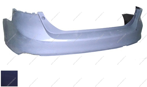 Бампер задний Ford Focus 3 седан крашеный Spirit Blue/Performance Blue L1 Китай  1731174-L1