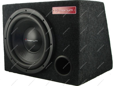Автосабвуфер в корпусе MAGNUM MLW 124 V-BOX MAGNUM MAGNUM MLW 124 V-BOX