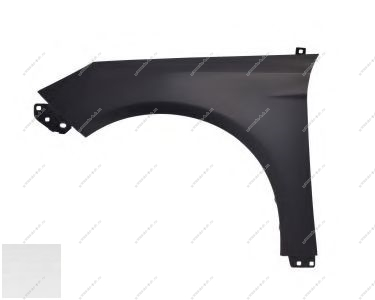 Крыло левое Ford Focus 3 крашеное Oxford White YZ/M6466A Api  1729701-YZ/M6466A