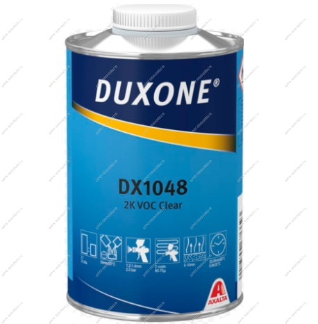 Лак DX1048 2К акриловый c низким VOC 1л Duxone DX1048