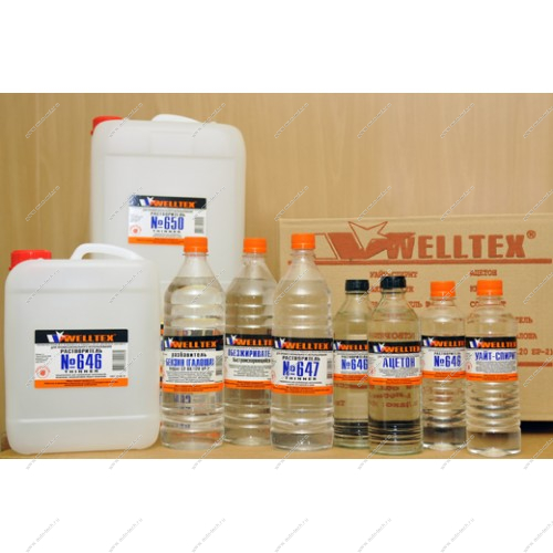 Растворитель 650 10 л WELLTEX WELLTEX 650/10
