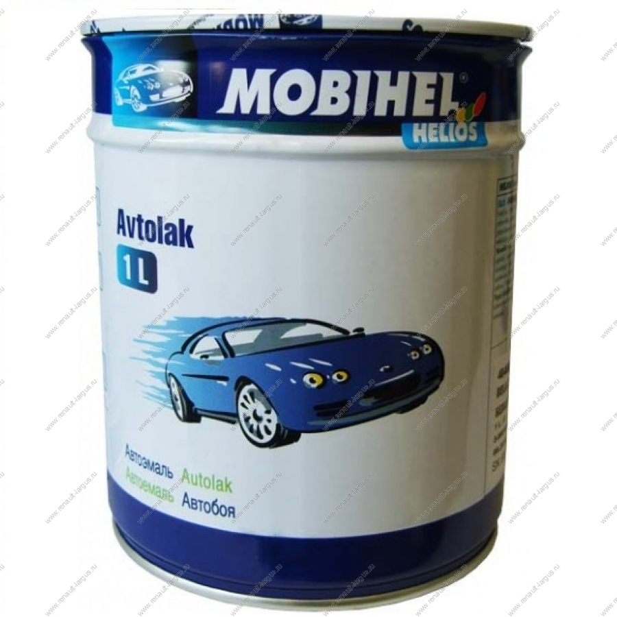 Базовая эмаль металлик Mobihel ЧЕРНАЯ-UNI 1 л MOBIHEL 600 ( 78985 )