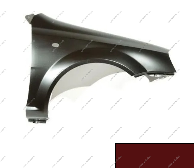 Крыло крашеное CHEVROLET LACETTI (SD/WGN) перед. прав (с отв. повт.) 70U - RED ROCK API Api 96548995-70U