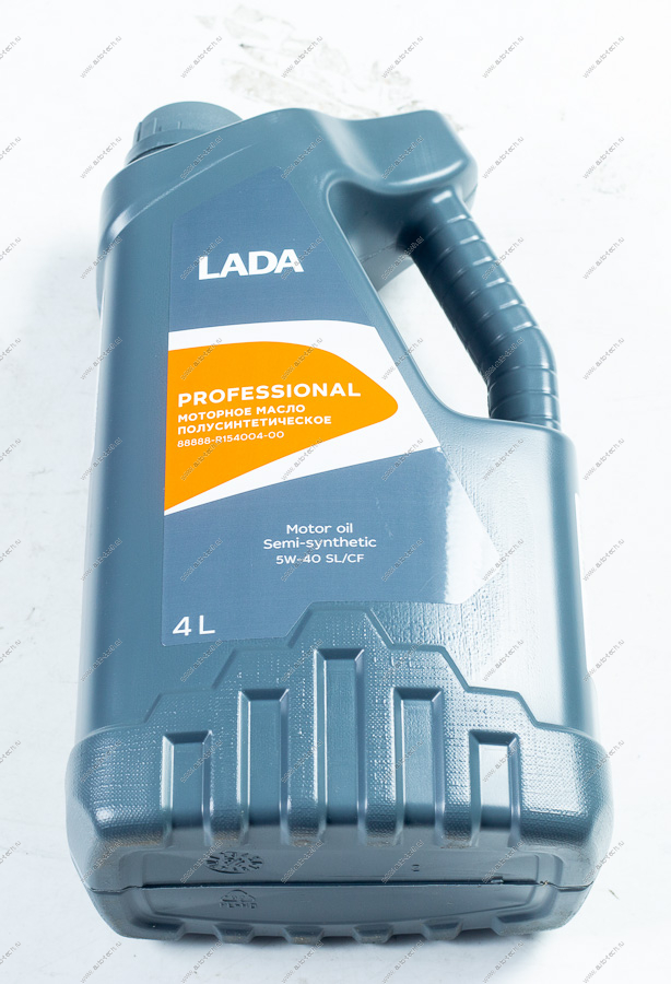 Масло моторное LADA PROFESSIONAL 5W-40 полусинтетическое, SL\CF, 4л Lada LADA 88888R15400400