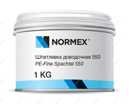 NORMEX PE Шпатлевка доводочная(550) с отв.1кг NORMEX 988310174