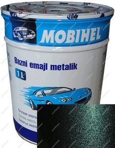 Базовая эмаль металлик Mobihel Цунами 1л MOBIHEL 363