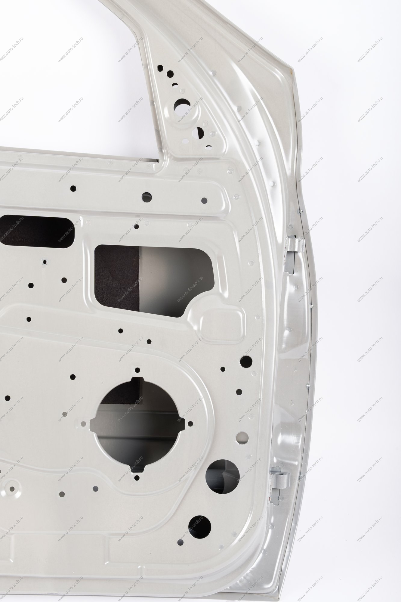 Дверь ВАЗ-1118/2190 передняя левая с брусом безопасности и прокладкой изоляционной (серый грунт) Lada LADA 11180610001580