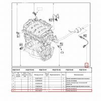 Датчик кислорода 2 LADA Largus/Лада Ларгус двигат K4M/ K7M за катализ Renault RENAULT 6001549061