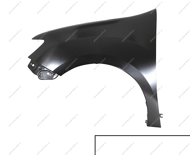 Крыло переднее левое RENAULT Sandero Stepway 2014- крашеное Blanc glacier 369 Белый лед Renault RENAULT 631015919R-369-ориг