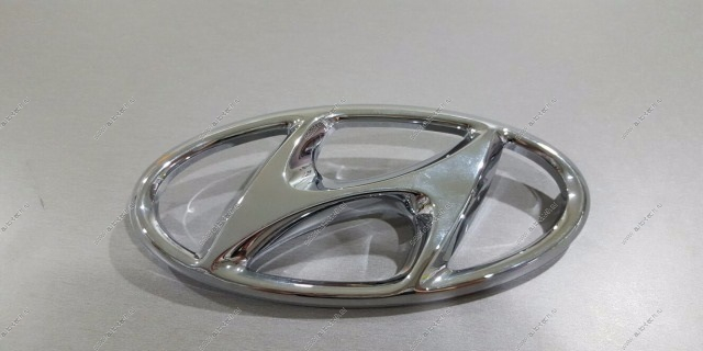 Эмблема решетки радиатора HYUNDAI Solaris 2014-2017 Hyundai Hyundai/KIA 863594L500