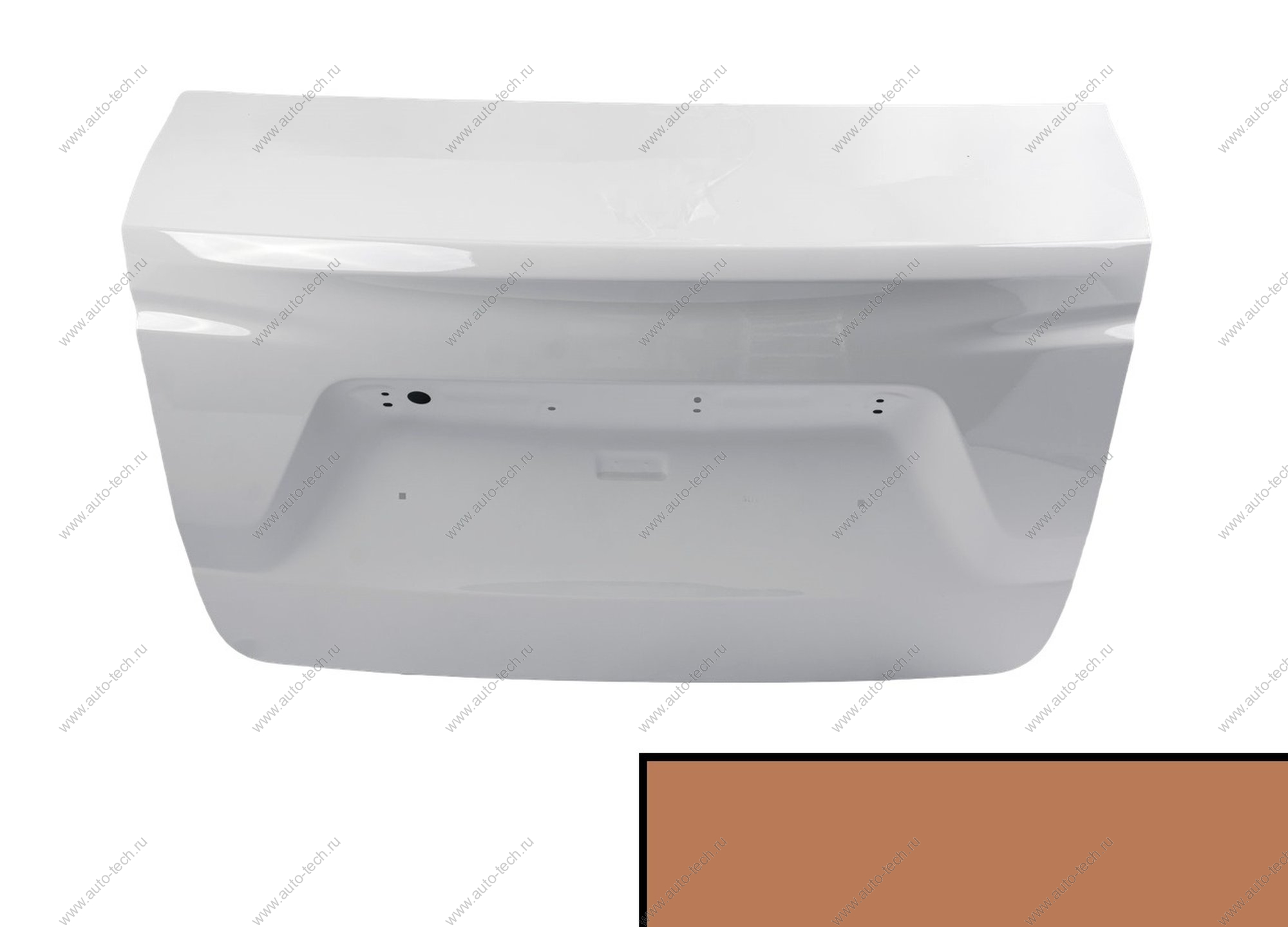 Крышка багажника (FL) LADA GRANTA 2018- (седан) крашеная в цвет 790 Кориандр (золотисто-коричневый) АвтоВАЗ LADA 8450104268-790