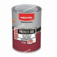 Novol Грунт PROTECT 360 1+1(мокрый по мокрому) эпоксидный универсальн. антикорроз.серый (0,8л+0,8л отв. 5950) к-т Novol 37200