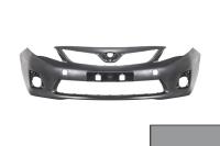 Бампер передний крашеный TOYOTA COROLLA под ПТФ 2010-2012 (1F7 - ULTRA SILVER) TYG TYG 5211912962-1F7