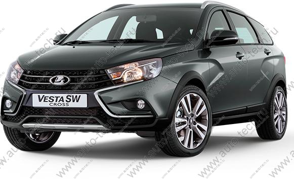 Дверь LADA Vesta SW Cross задняя левая крашеная 496 Фантом (серо-голубой) АвтоВАЗ LADA 8450102346-496