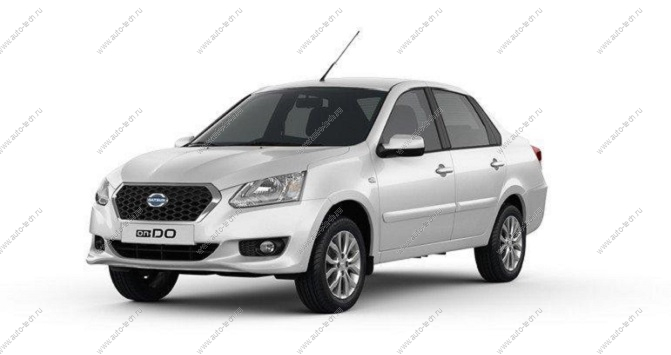 Бампер задний крашеный DATSUN/ON DO седан 240-Белое облако (Белый) c отв. под датчики парковки Nissan NISSAN 850225PA0F-240