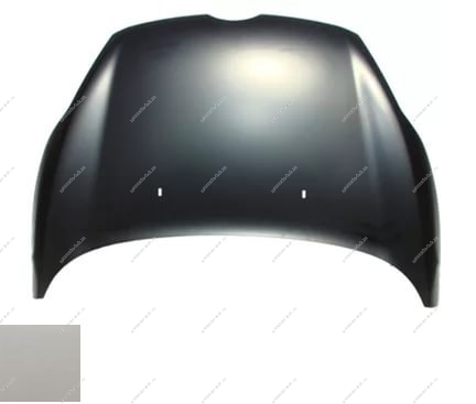 Капот Ford Focus 2 крашеный White Platinum Tricoat UG/M7204A Api  1521601-UG/M7204A