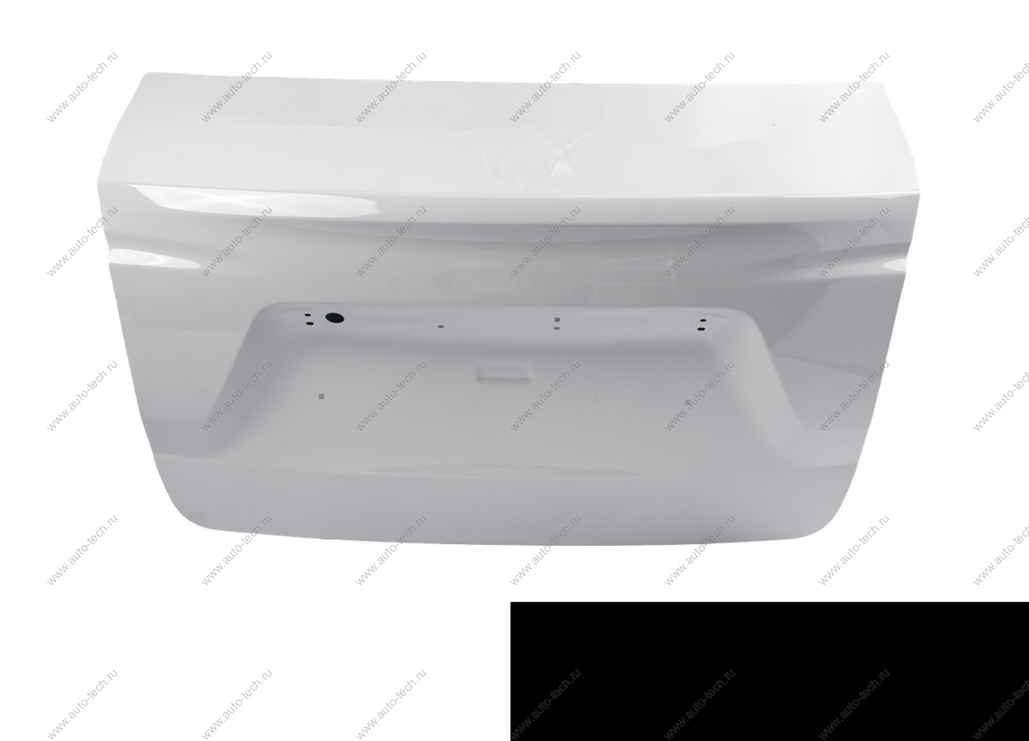 Крышка багажника (FL) LADA GRANTA 2018- (седан) крашеная в цвет 672 Черная пантера (черный) АвтоВАЗ LADA 8450104268-672