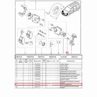 Болт крепления LADA Largus/Лада Ларгус/ Vesta/ XRAY направляющих пер. суппортов АвтоВАЗ Оригинал  7703101617