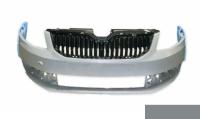 Бампер передний крашеный SKODA OCTAVIA A7 (с отв. под омыв.) (9156 - BRILLIANT SILVER) TYG Бампер передний крашеный SKODA OCTAVIA A7 (с отв. под омыв.) (9156 - BRILLIANT SILVER) TYG