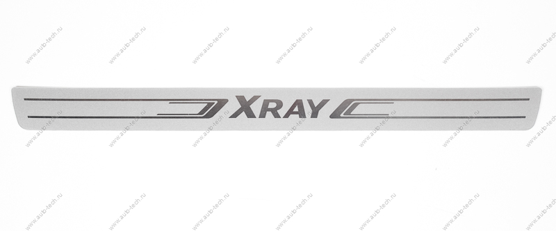 Накладка двери порога правая/левая с надписью "Xray" (наклейка) Lada XRAY Renault RENAULT 768526961R