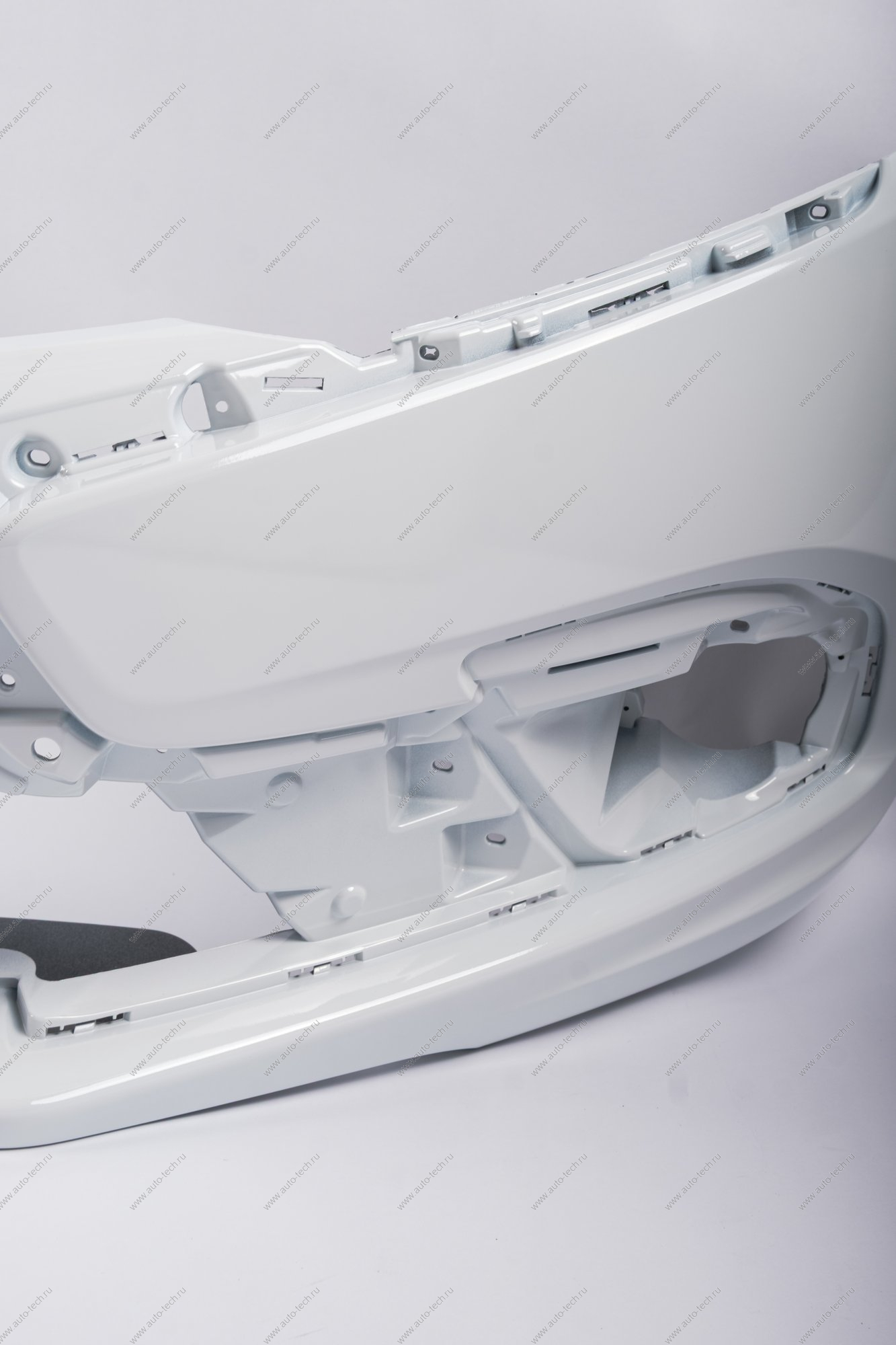 Бампер передний (FL) LADA GRANTA 2018- крашеный в цвет 221 Ледниковый (белый) АвтоВАЗ LADA 8450103785-221