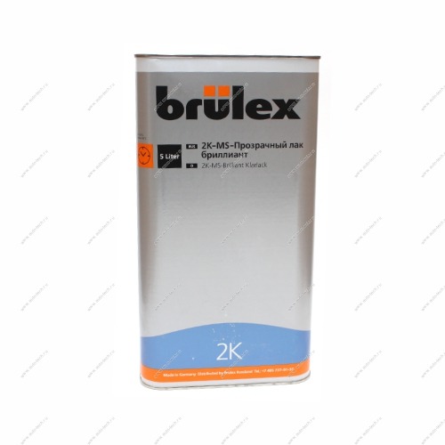 Лак Прозрачный 2K-MS 5.л 2+1 BRULEX BRULEX 932750126