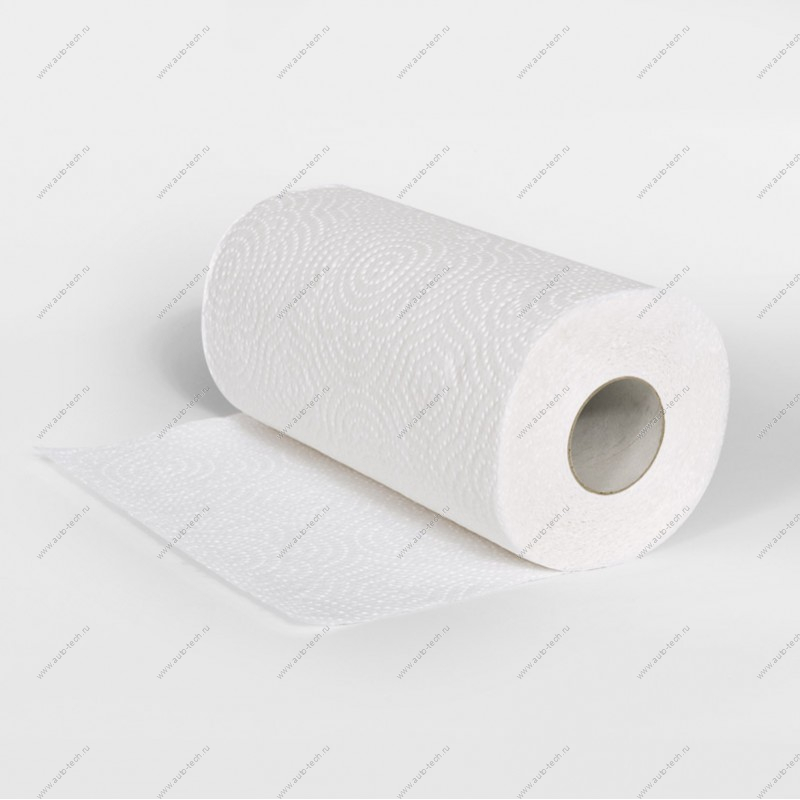 Салфетки TOR PAPER R2 White 38смх36см 2-слойные бумажные тисненые 40г/м2 в рулоне 216м (600шт) TOR 1206-0502