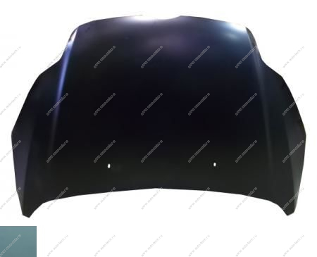 Капот Ford Focus 3 КРАШЕНЫЙ Frosted Glass Metallic P9 Api  1767948-P9
