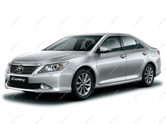 Бампер передний Toyota Camry 50 крашеный Серебристый (парктроники, без омывателей) 1F7 2011- Технопласт Технопласт 5211933987-1F7