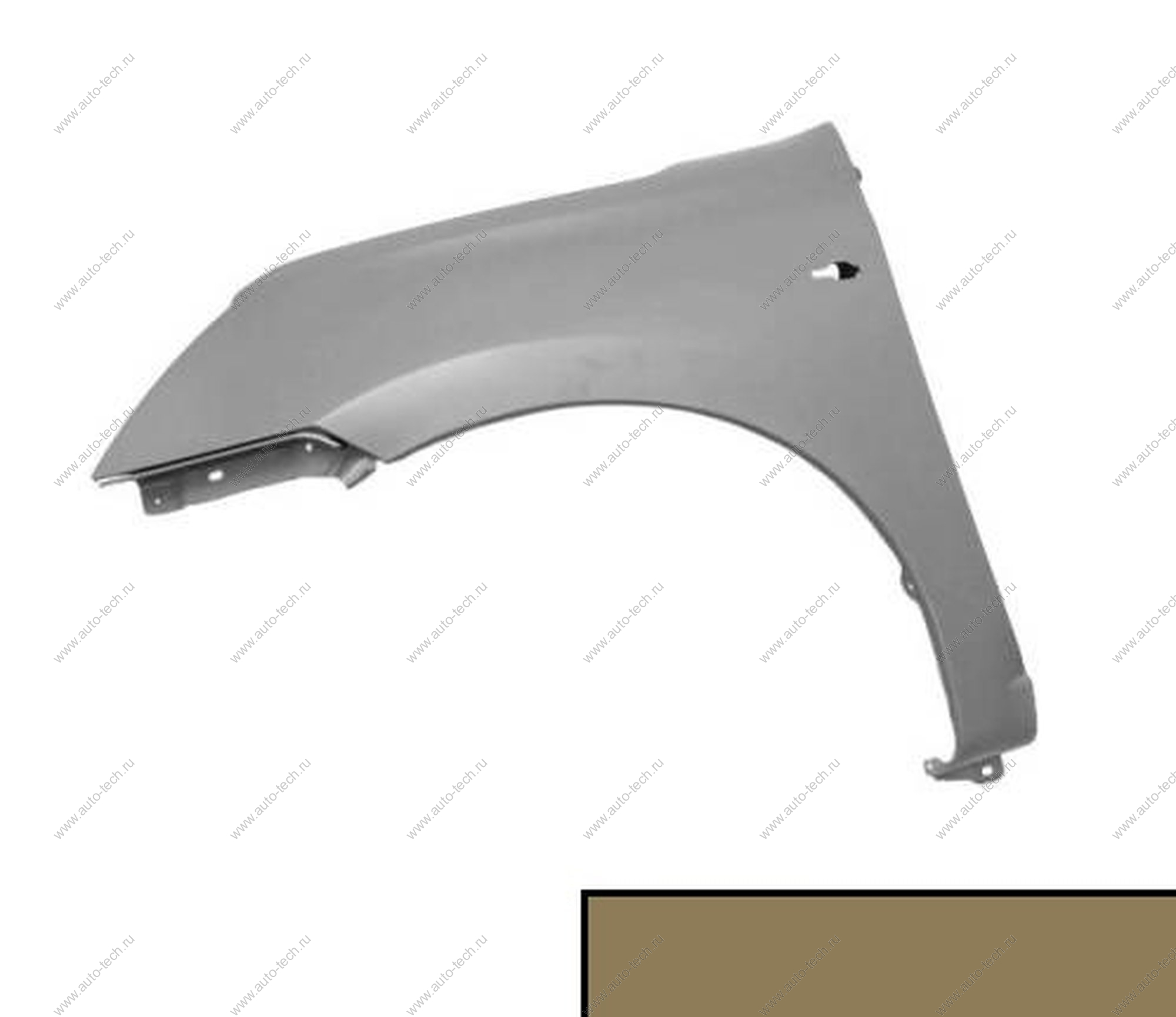 Крыло крашеное DATSUN/ON DO/MI DO переднее левое 790-Кориандр (светло-коричневый) GAMMA GAMMA 631135PA0B-790-КООП