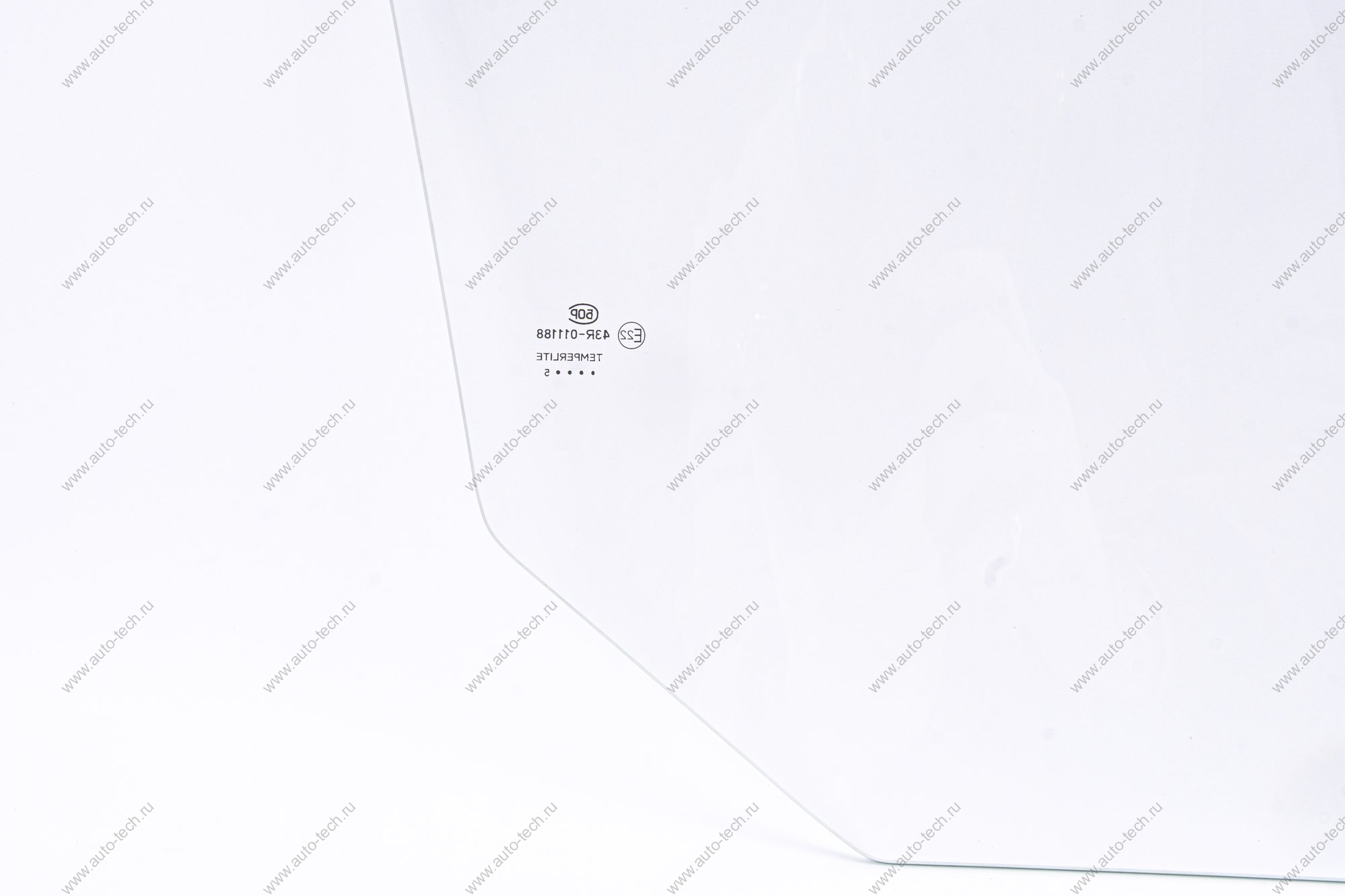 Стекло опускное передней двери ВАЗ-2110 левое бесцветное (AGC) Lada LADA 4035875