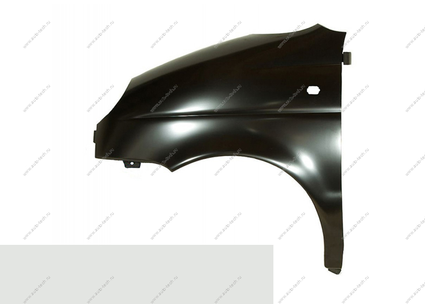 Крыло переднее левое крашеное DAEWOO Matiz с 01-05г Бело-дымчатый GAZ Api Api DAMA01-W0FWH-L-GAZ