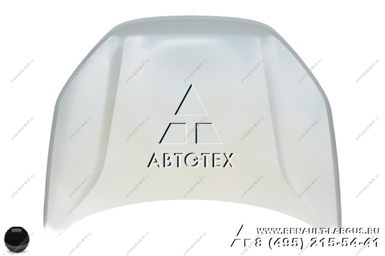 Капот LADA Vesta Sedan/SW/ SW Cross/Веста в цвет 676 Черная жемчужина (черный), герметик только по шву АвтоВАЗ LADA 8450039378-676