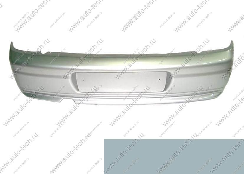 Бампер задний ВАЗ-2110 крашеный 383 Ниагара Технопласт  21100-2804012-383