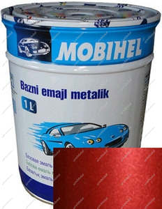 Автоэмаль Мобихел DAEWOO 74U SPINEL RED 1л. Mobihel MOBIHEL 74U
