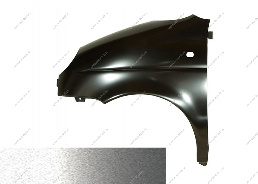 Крыло переднее левое крашеное DAEWOO Matiz с 01-05г Серебристый GAN Api Api DAMA01-W0FWH-L-GAN