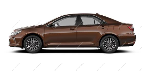Бампер передний Toyota Camry 50 крашеный Темно-коричневый 4U3 2011- Технопласт Технопласт 5211933987-4U3