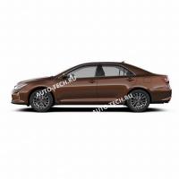 Бампер передний Toyota Camry 50 крашеный Темно-коричневый 4U3 2011- Технопласт