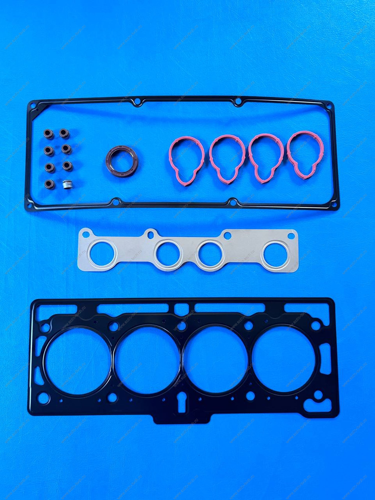 Комплект прокладок головки цилиндров двигат.8кл. K7M LADA Largus (+ масл колпачки) Китай Китай 7701475899