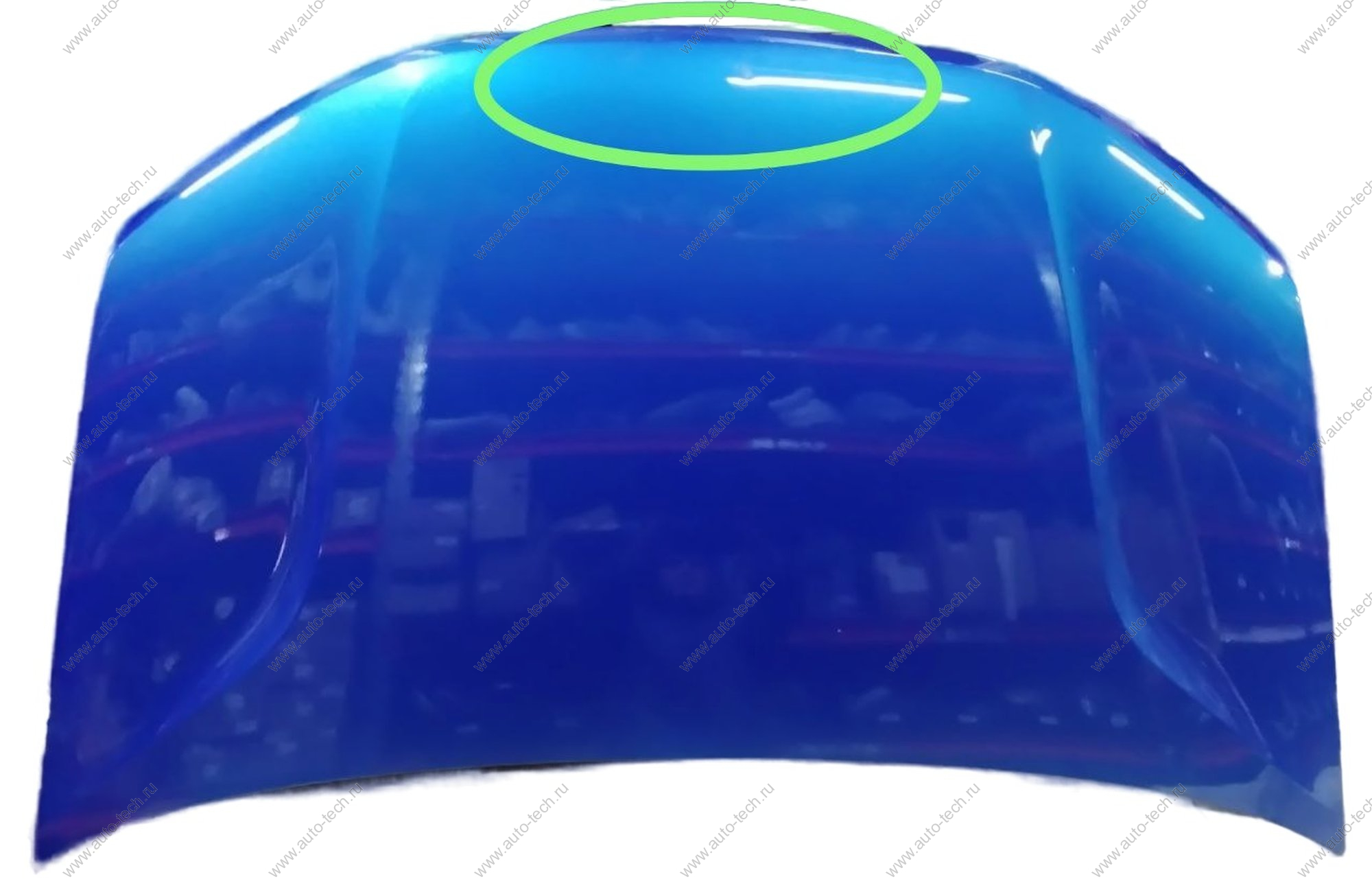 УЦЕНКА Капот новый LADA Largus (FL)/Cross (FL) крашеный в цвет 498 Лазурно синий (Cеребристый темно-сини) ( Два тычка ) Lada ПРОДАТЬ LADA 8450013078-498У