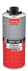Novol Антигравий GRAVIT600 MS окрашиваемый (под пистолет) серый 1л Novol 37811