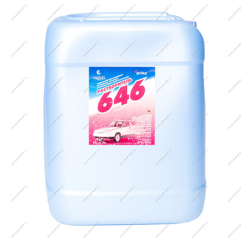 Растворитель 646 10л Иваново Иваново 646/10