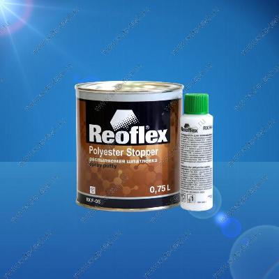 Шпатлевка REOFLEX Spray жидкая (0,75л+0,05л)
