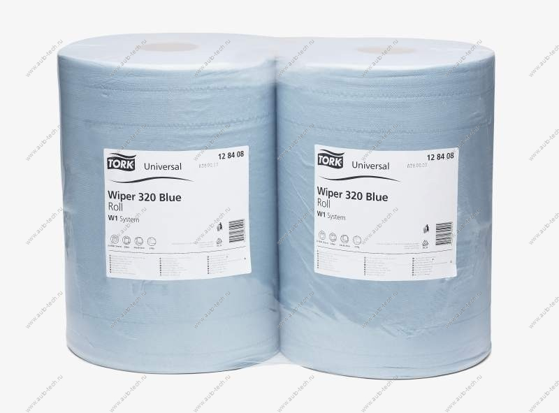 Салфетки TOR PAPER R2 BLU 22смх36см 2-слойные бумажные тисненые 40г/м2 в рулоне 216м (600шт) TOR 1206-0513