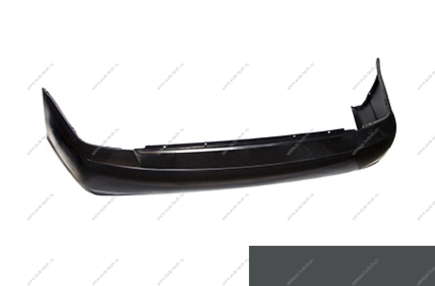 Бампер задний крашеный HYUNDAI AССENT (ТАГАЗ) S02 - Серый Замок Китай CHINA 8661025000-S02