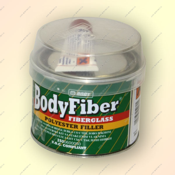 Шпатлевка 250 FIBER с стекловолкном 0.25кг Body Body 250.06.0005.0