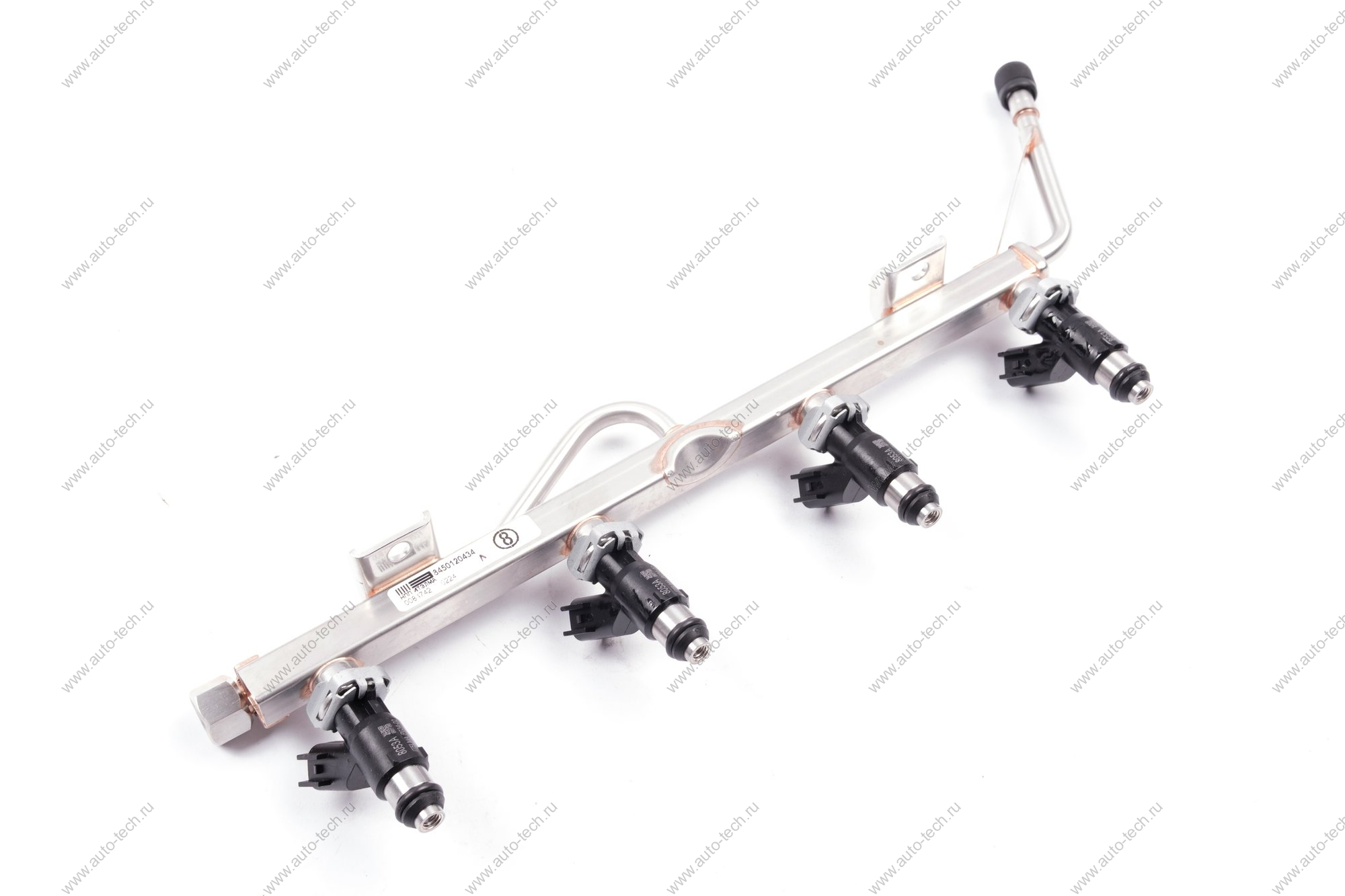 Рампа топливная с форсунками в сборе ВАЗ-21127 (НПП Итэлма) ОРИГИНАЛ Lada LADA 8450120434