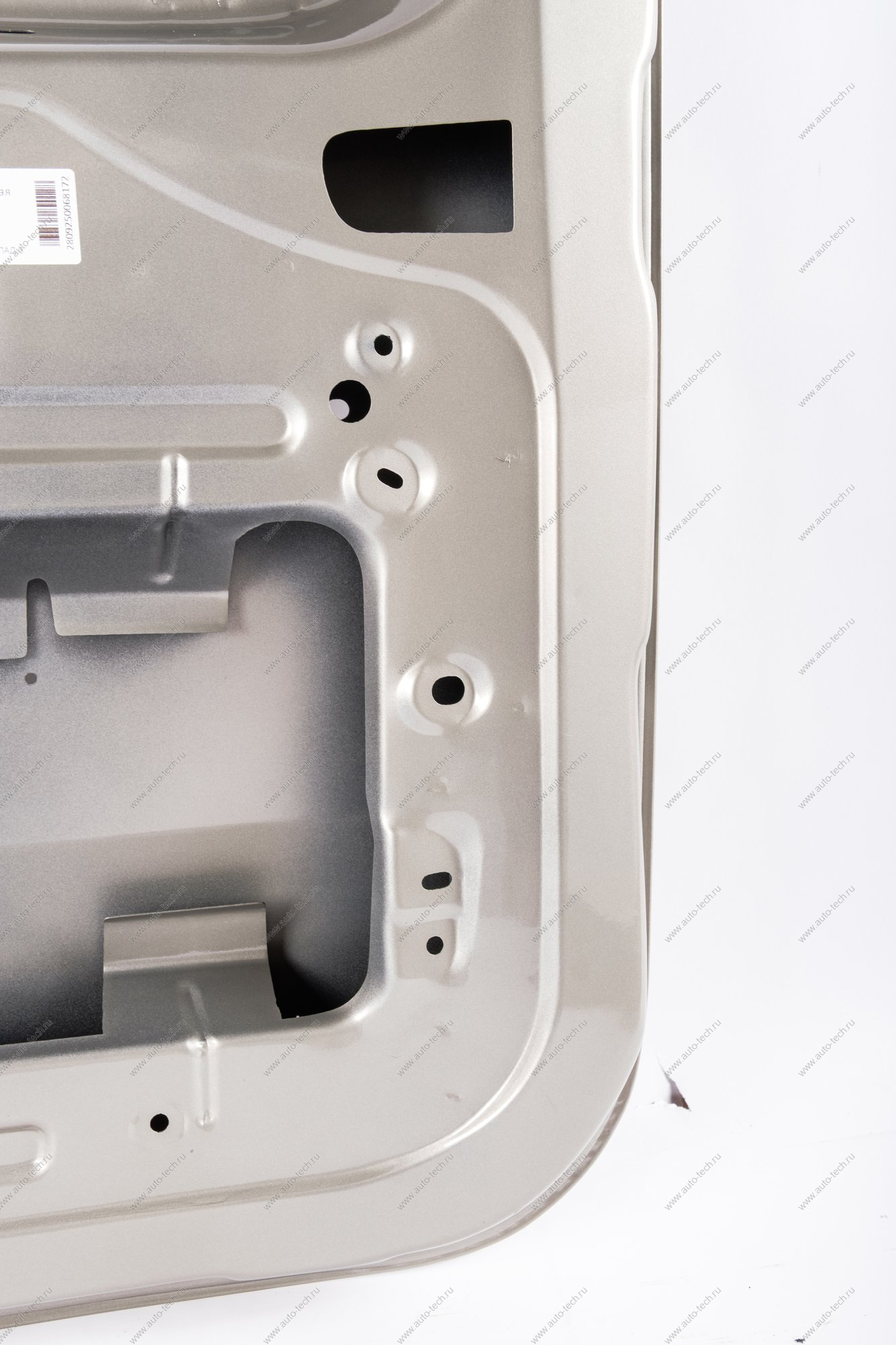 Дверь задка левая (под стекло) LADA Largus/Лада Ларгус крашеная 242 Серый базальт (Серо-бежевый) GAMMA GAMMA 901015964R-242-GAMMA